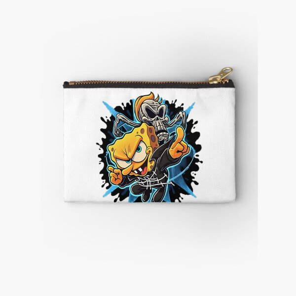 Item preview, SpongeBobSkeleton Edgy Yellow Sponge Skeleton Skull Y2K Streetwear Art designed and sold by EruvynStudiose.