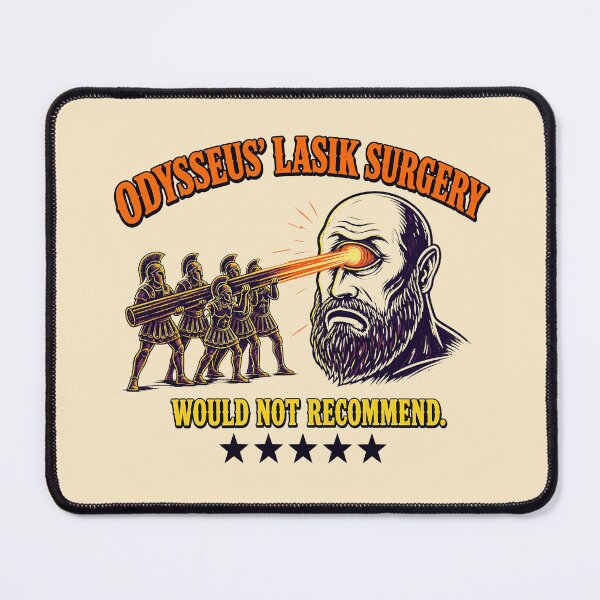 Item preview, Nobody Blinded The Cyclops Greek Mythology Epic Humor designed and sold by godfreywagner.