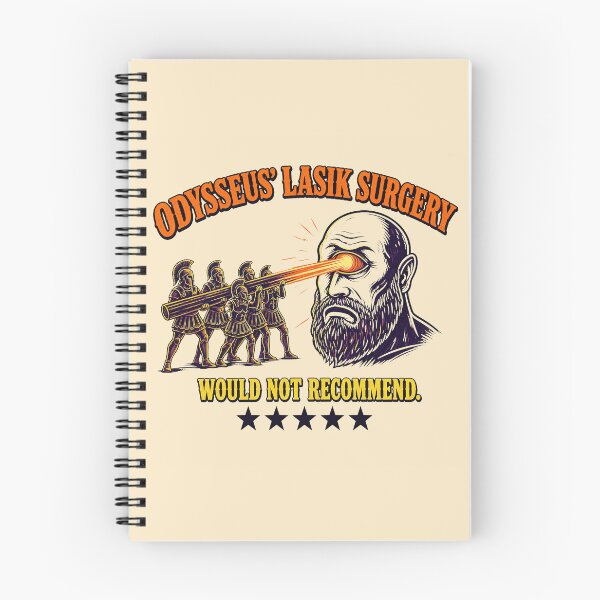 Item preview, Nobody Blinded The Cyclops Greek Mythology Epic Humor designed and sold by godfreywagner.