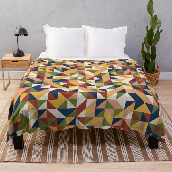 Item preview, Triangle Mosaic Geometric Pattern designed and sold by AutopilotGoods.