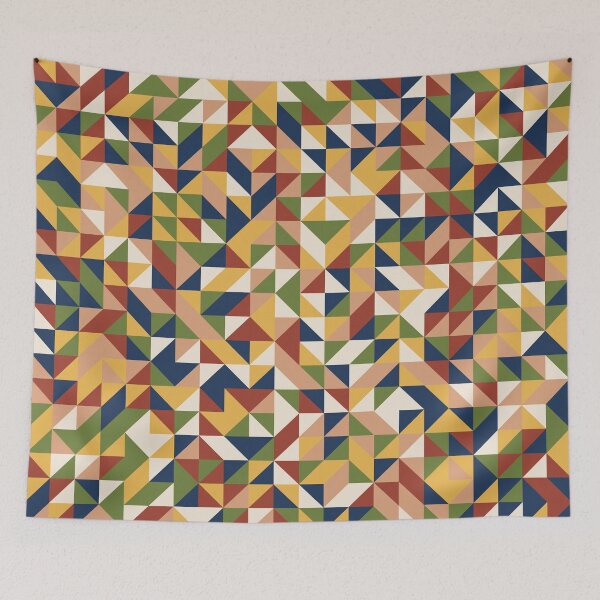 Item preview, Triangle Mosaic Geometric Pattern designed and sold by AutopilotGoods.
