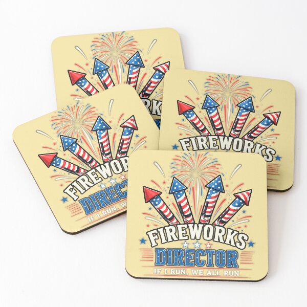 Aperçu de l'œuvre Directeur des feux d'artifice du 4 juillet créée et vendue par Watersongnerd.