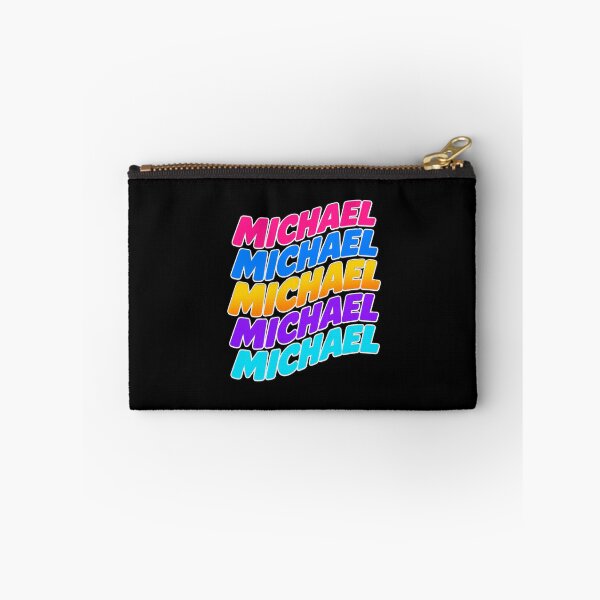 Item preview, Michael Colorful Retro 80s Gradient Name Typography designed and sold by godfreywagner.