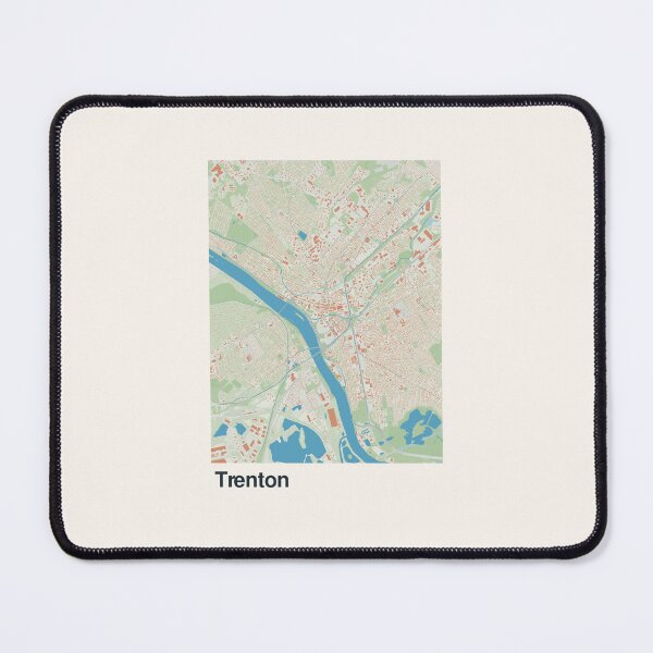 Item preview, Trenton Minimalistic Map Art designed and sold by MapsNerd.