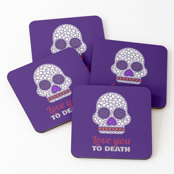 Item preview, Colorful Dot Art Skull designed and sold by Paolo-Bandal.