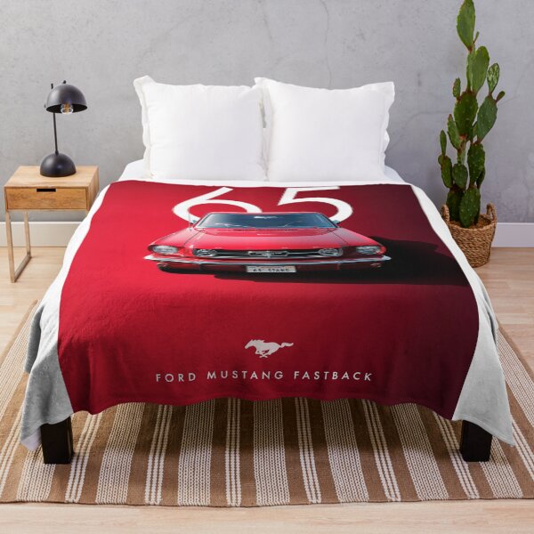 Artikelvorschau, 1965 Ford Mustang Fastback entworfen und verkauft von Lucy Goosy Art.
