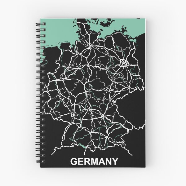 Item preview, Germany Map Europe Travel Souvenir designed and sold by MapsByLeo.