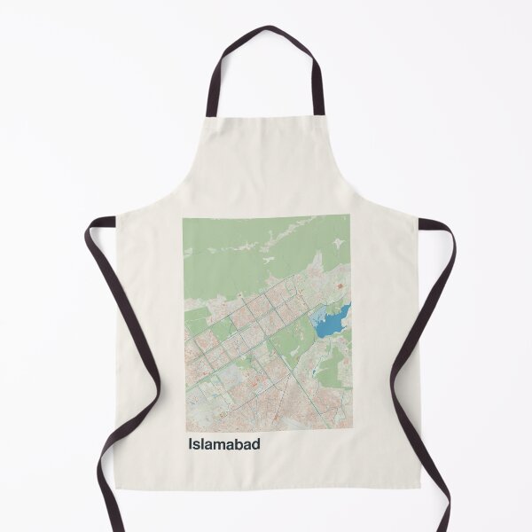 Item preview, Islamabad Minimalistic Map Art designed and sold by MapsNerd.