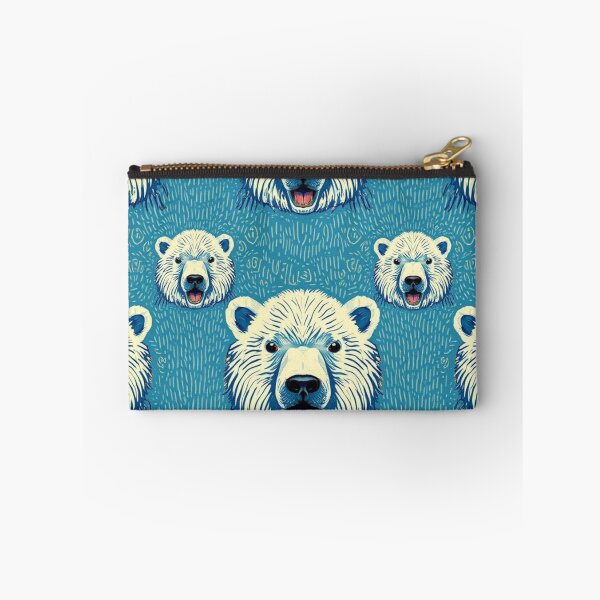 Item preview, Polar Bear Head Pattern designed and sold by pUNKnown.