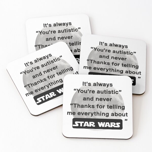 Item preview, Autistic Star Wars Fans designed and sold by RovaksBitsnBobs.