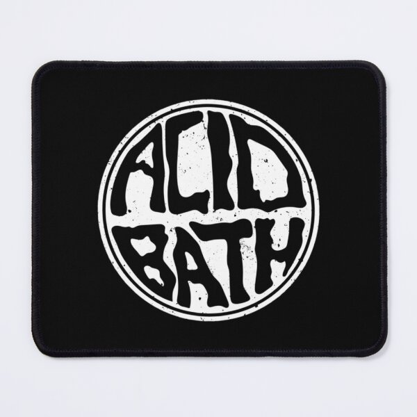 Item preview, Acid Bath Black White Circle Logo Design designed and sold by richardlorenzo.