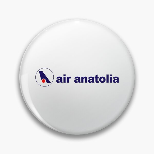 Artikelvorschau, Air Anatolia Logo - Marineblaues Kreisemblem mit rotem Punkt (Türkische Fluggesellschaft) entworfen und verkauft von florian85.