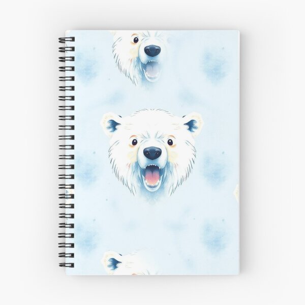 Item preview, Polar Bear Head Pattern designed and sold by pUNKnown.