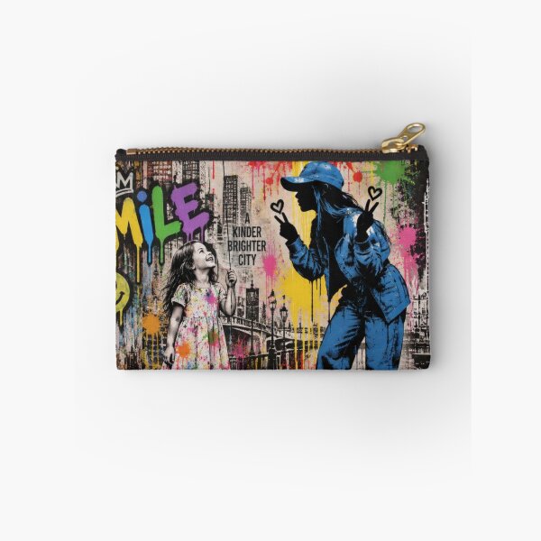 Item preview, Kinder Brighter City - Banksy Inspired Street Mural Girl with Ballon Pop Art designed and sold by GrinGalore.