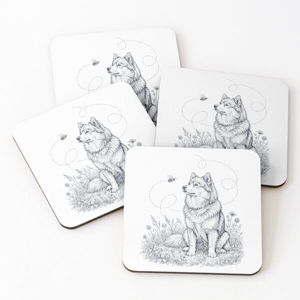 Artikelvorschau, Finnischer Lapphund, Hummel, Honigbiene, Hundeliebhaber entworfen und verkauft von dian-rody-crest.