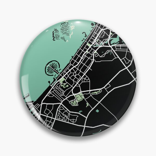 Artikelvorschau, Dubai-Karte der VAE entworfen und verkauft von MapsByLeo.