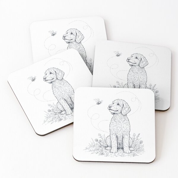 Aperçu de l'œuvre Goldendoodle Bumble Bee Honeybee Dog Lover créée et vendue par dian-rody-crest.