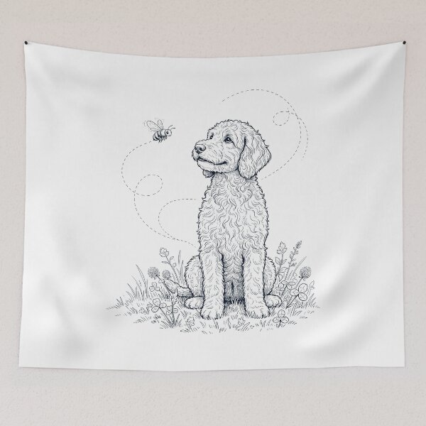 Item preview, Goldendoodle Bumble Bee Honeybee Dog Lover designed and sold by dian-rody-crest.