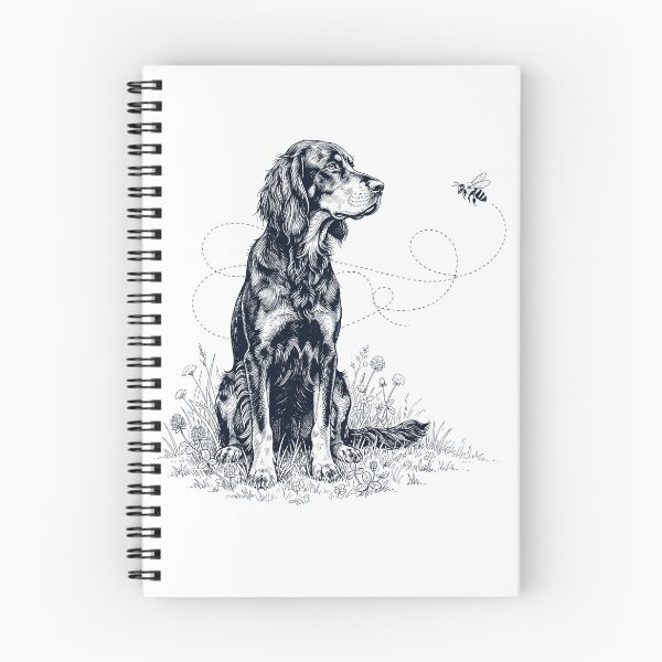 Artikelvorschau, Gordon Setter, Hummel, Honigbiene, Hundeliebhaber entworfen und verkauft von dian-rody-crest.