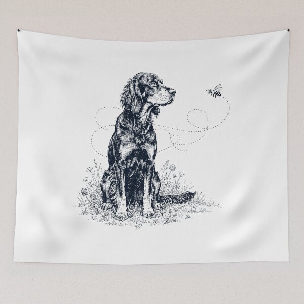 Item preview, Gordon Setter Bumble Bee Honeybee Dog Lover designed and sold by dian-rody-crest.