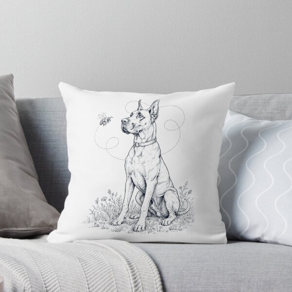 Artikelvorschau, Deutsche Dogge, Hummel, Honigbiene, Hundeliebhaber entworfen und verkauft von dian-rody-crest.