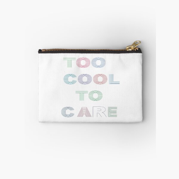 Item preview,   **TOO COOL TO CARE T Shirt for Men | Cool Graphic Printed T-Shirt | Trendy Casual Streetwear Tee** designed and sold by Design Fusion.