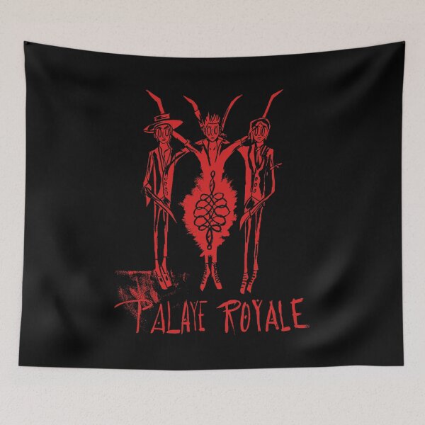 Item preview, Banda de glam rock con arte de línea roja designed and sold by HotmannWill.