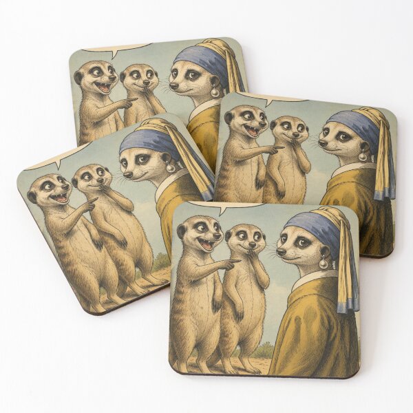 Item preview, Seaside Postcard: Vermeerkat designed and sold by halibutgoatramb.