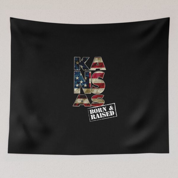 Item preview, Kansas Gift Born And Raised Strong Awesome Design Gift America designed and sold by djpraxis.