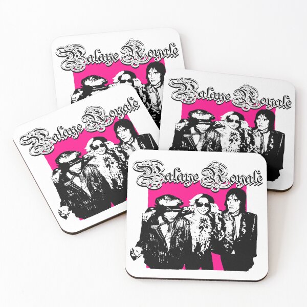 Aperçu de l'œuvre Groupe de glam rock Pink Silhouette créée et vendue par HotmannWill.