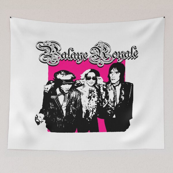 Artikelvorschau, Pink Silhouette Glam Rock Band entworfen und verkauft von HotmannWill.