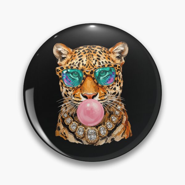 Item preview, Leopard Sunglasses Bubblegum Big Cat Wild Animal Fashion Lover Gift designed and sold by Moscettakkk.