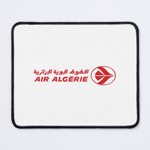 Item preview, Air Algerie Logo - Red Oval Emblem with Arabic Calligraphy Algerian Flag Carrier designed and sold by florian85.