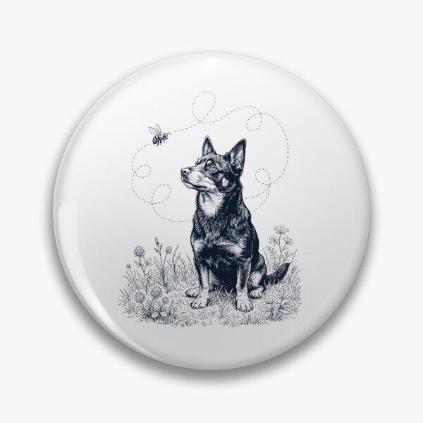 Item preview, Amante de los perros Lancashire Heeler, abejorro y abeja melífera designed and sold by dian-rody-crest.