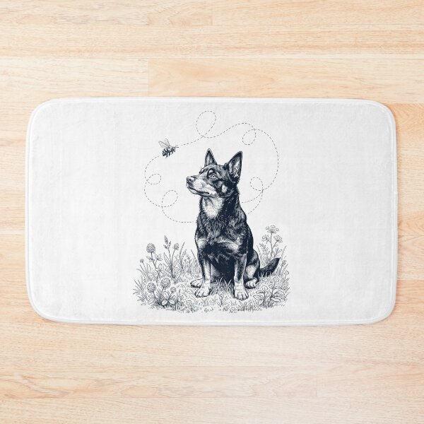 Item preview, Lancashire Heeler Bumble Bee Honeybee Dog Lover designed and sold by dian-rody-crest.