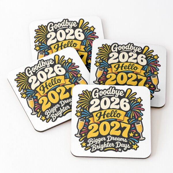 Item preview, Goodbye 2026 Hello 2027 – Bigger Dreams Brighter Days New Year Celebration designed and sold by HSE1.