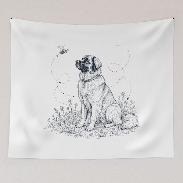 Item preview, Leonberger Bumble Bee Honeybee Dog Lover designed and sold by dian-rody-crest.