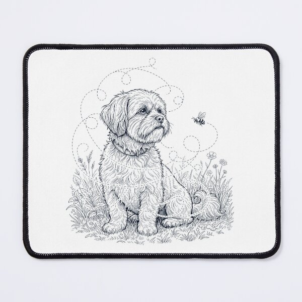Artikelvorschau, Lhasa Apso, Hummel, Honigbiene, Hundeliebhaber entworfen und verkauft von dian-rody-crest.