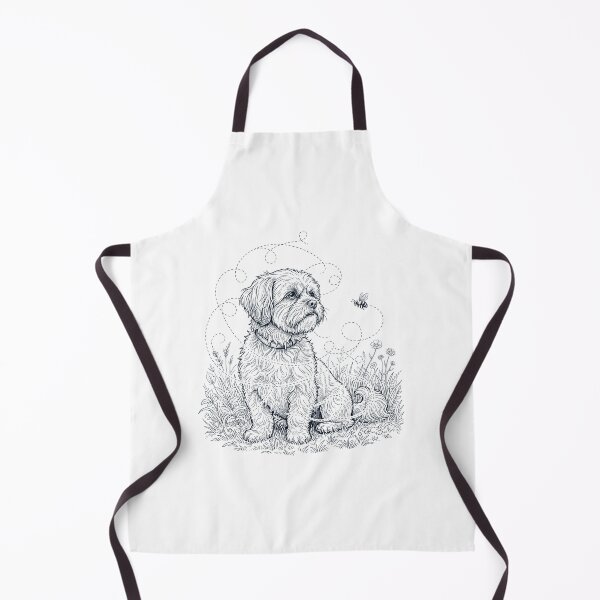 Item preview, Lhasa Apso Bumble Bee Honeybee Dog Lover designed and sold by dian-rody-crest.
