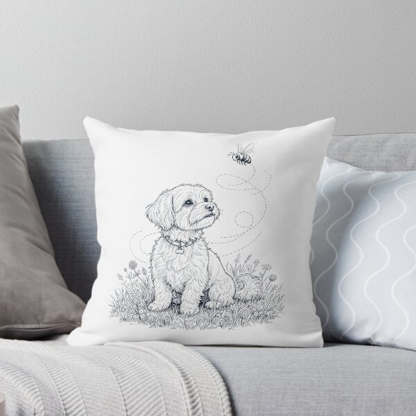 Item preview, Maltese Bumble Bee Honeybee Dog Lover designed and sold by dian-rody-crest.