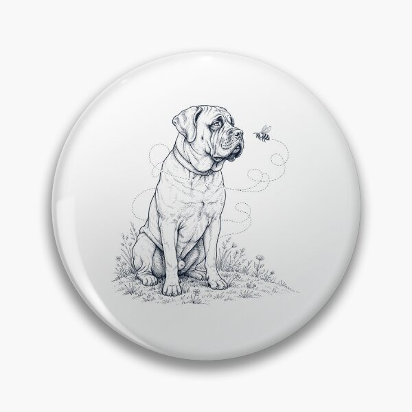 Artikelvorschau, Mastiff, Hummel, Honigbiene, Hundeliebhaber entworfen und verkauft von dian-rody-crest.