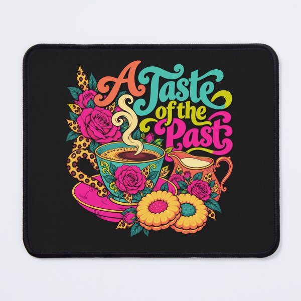 Item preview, A Taste of the Past – Retro Coffee & Roses designed and sold by Aimetoi.
