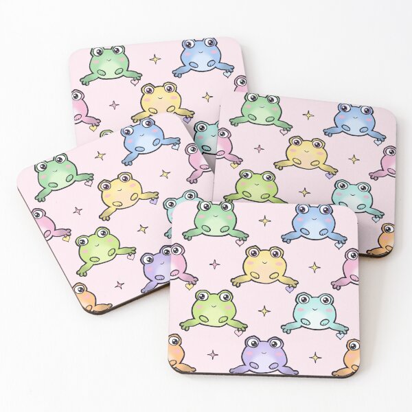 Item preview, Frog repeating pattern designed and sold by maybeyouknowme.