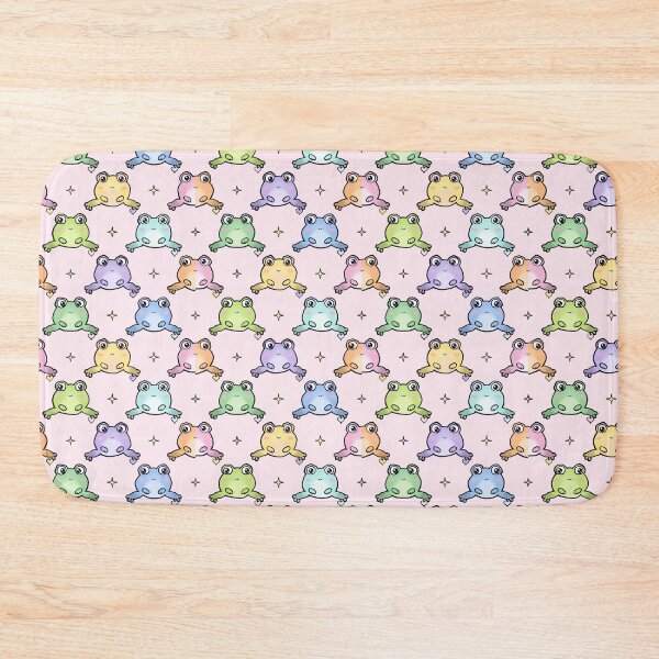 Item preview, Frog repeating pattern designed and sold by maybeyouknowme.