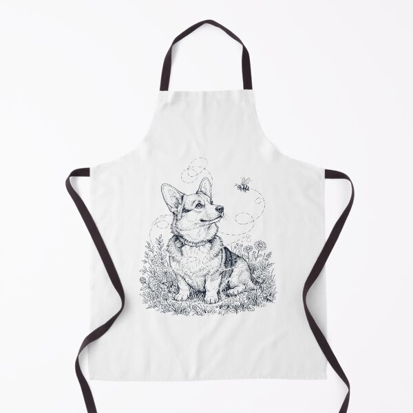 Artikelvorschau, Pembroke Welsh Corgi Hummel Honigbiene Hundeliebhaber entworfen und verkauft von dian-rody-crest.