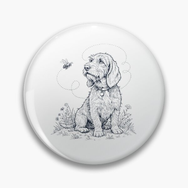 Item preview, Petit Basset Griffon Vendeen Bumble Bee Honeybee Dog Lover designed and sold by dian-rody-crest.