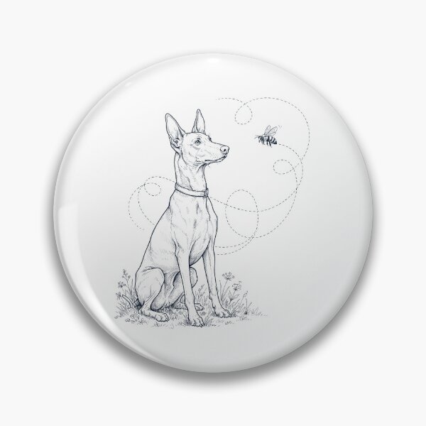 Item preview, Pharaoh Hound Bumble Bee Honeybee Dog Lover designed and sold by dian-rody-crest.
