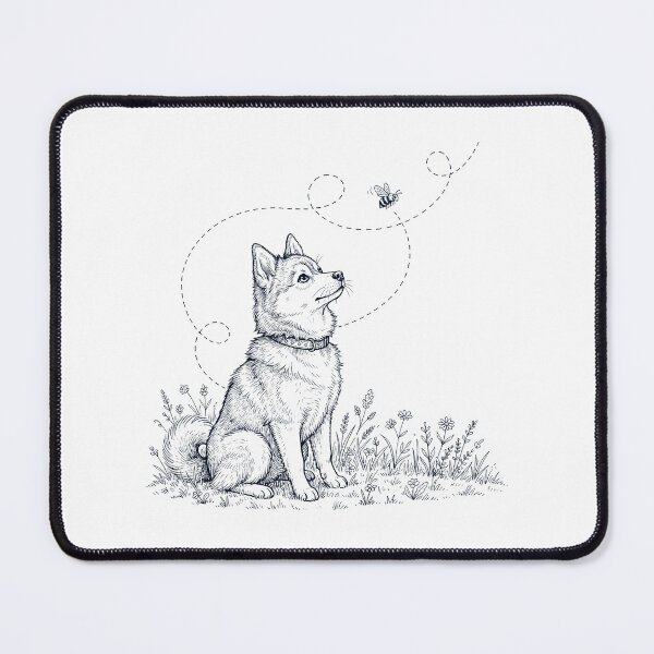 Item preview, Pomsky Bumble Bee Honeybee Dog Lover designed and sold by dian-rody-crest.