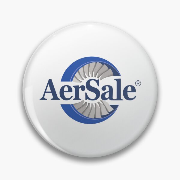 Item preview, AerSale Logo - Jet Engine Turbine Fan Emblem Aviation Aftermarket Services Brand designed and sold by florian85.