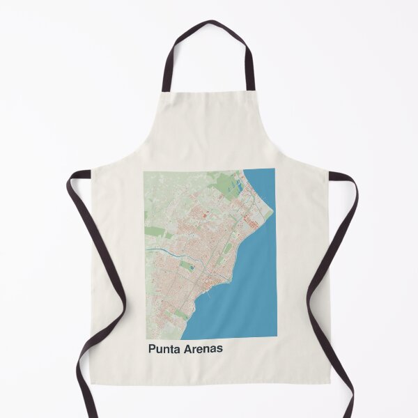 Item preview, Punta Arenas Minimalistic Map Art designed and sold by MapsNerd.